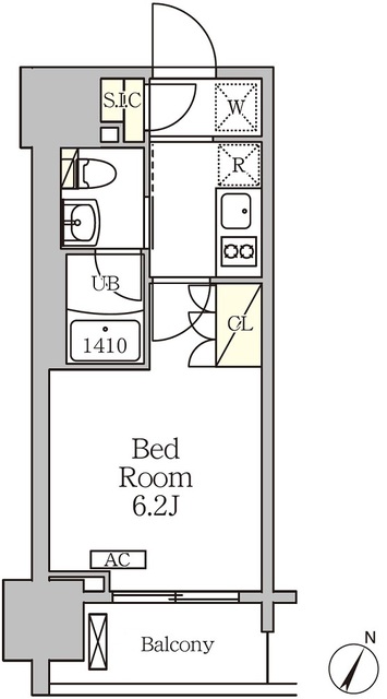 ジオエント白金台の間取図