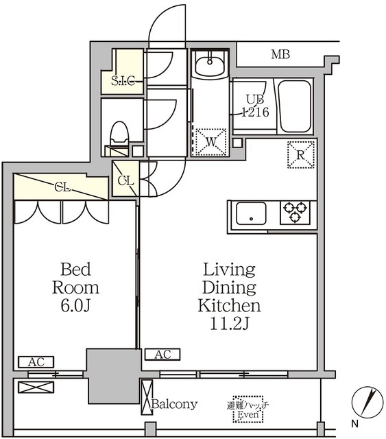 ジオエント白金台の間取図