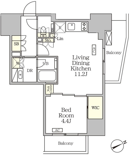ザ・パークハビオ大森山王の間取図