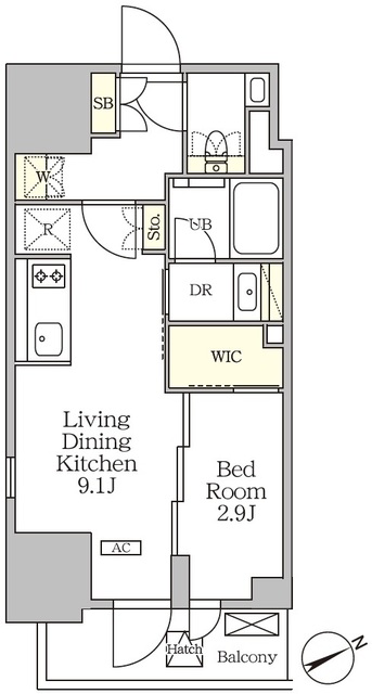 ザ・パークハビオ大森山王の間取図