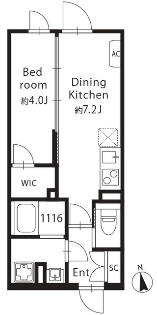 ＧＲＡＮ　ＰＡＳＥＯ　目黒西小山の間取図
