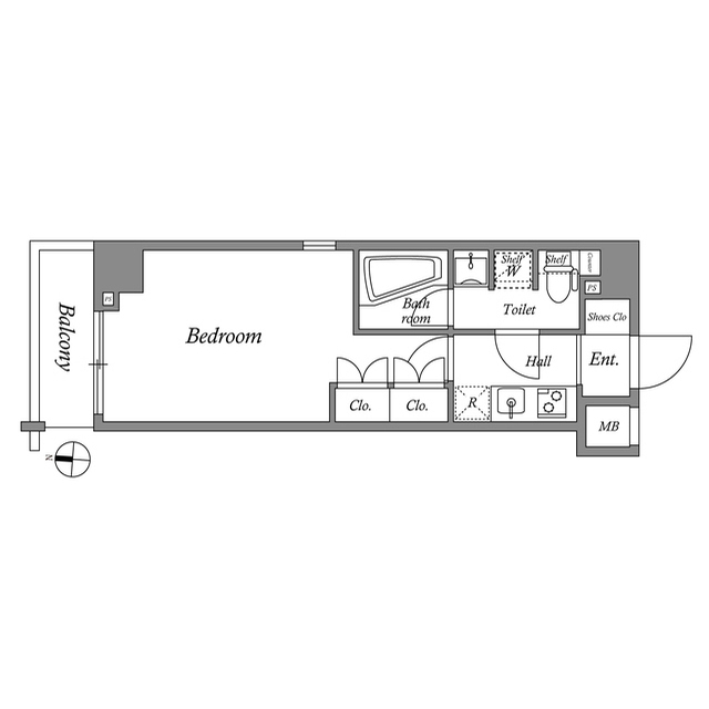 ＭＦＰＲコート菊川の間取図