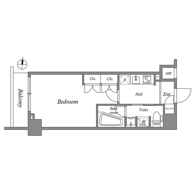 ＭＦＰＲコート菊川の間取図