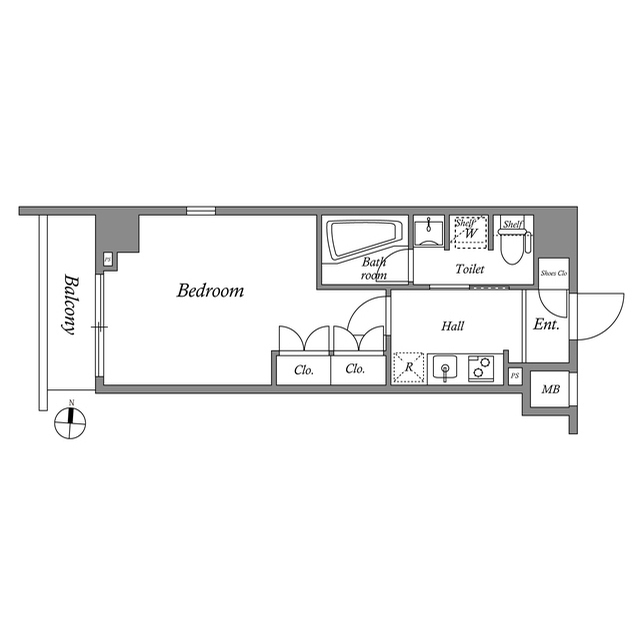 ＭＦＰＲコート菊川の間取図