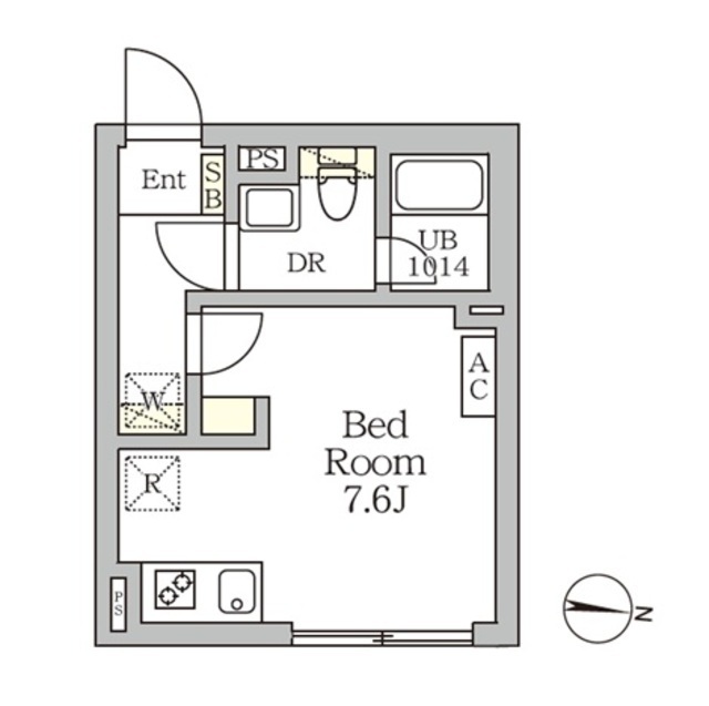 Ａｇｌａｉａ　新宿西落合の間取図