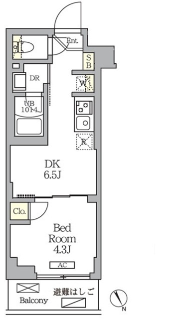 ハーモニーレジデンス馬込の間取図