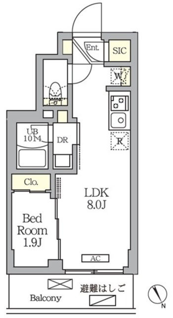 ハーモニーレジデンス馬込の間取図