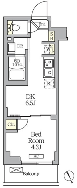 ハーモニーレジデンス馬込の間取図