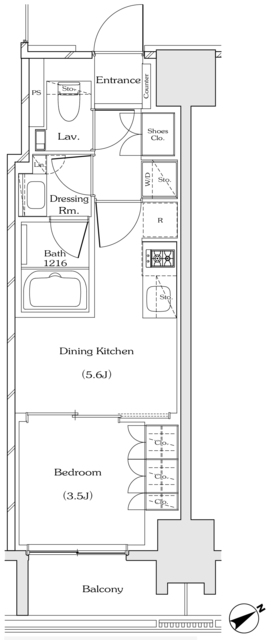 ザ・パークハビオ都島テラスの間取図