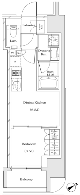 ザ・パークハビオ都島テラスの間取図