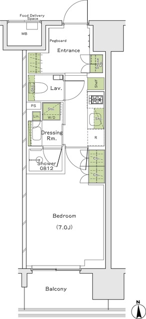 ザ・パークハビオ都島フロントの間取図