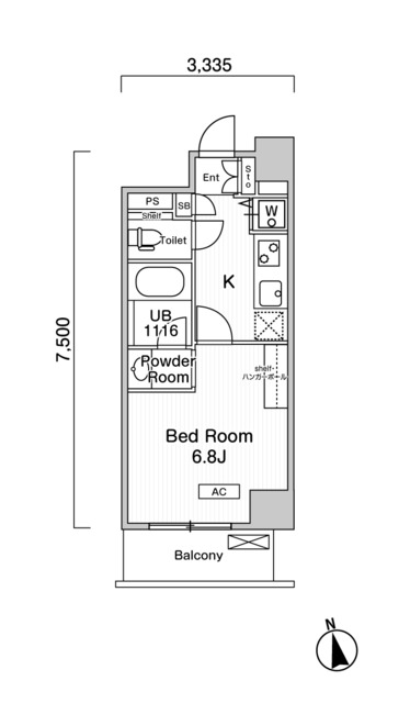 ミオーラ高槻の間取図