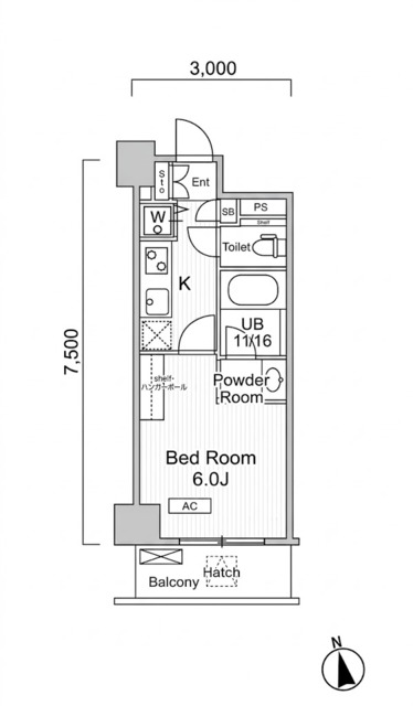 ミオーラ高槻の間取図