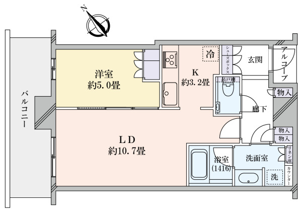 ザ・パークハウス中之島タワーの間取図