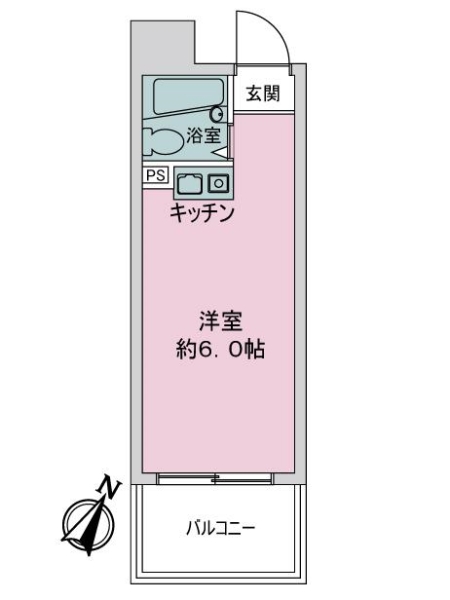 ネオダイキョー三宮の間取図
