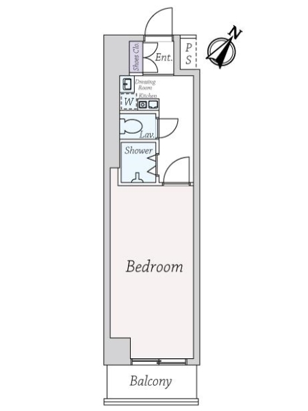 藤和日本橋人形町コープの間取図