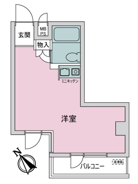 ライオンズマンション上池台第２の間取図