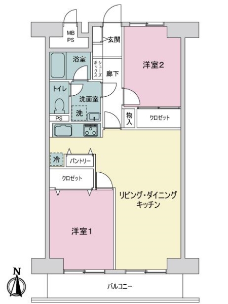 ライオンズステーションプラザ両国の間取図