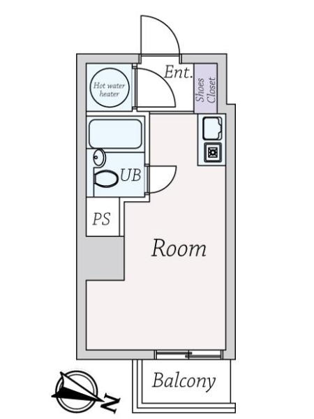 ライオンズマンション九段第２の間取図