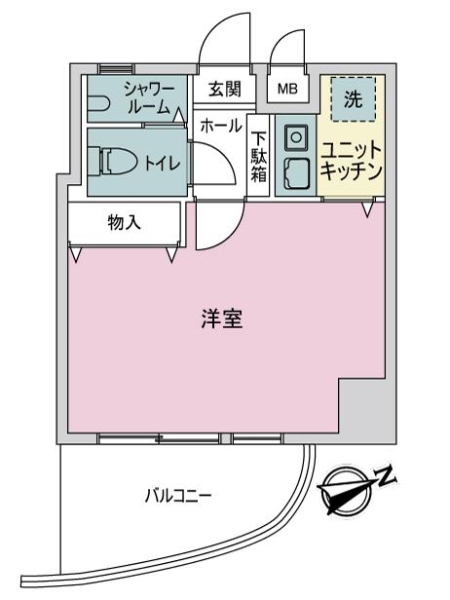 ナビシティ大須２の間取図