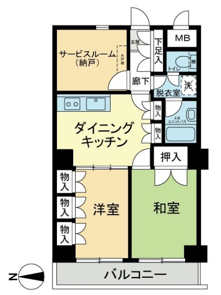 ライオンズマンション錦糸町第５の間取図