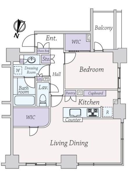 シティタワー九段下の間取図