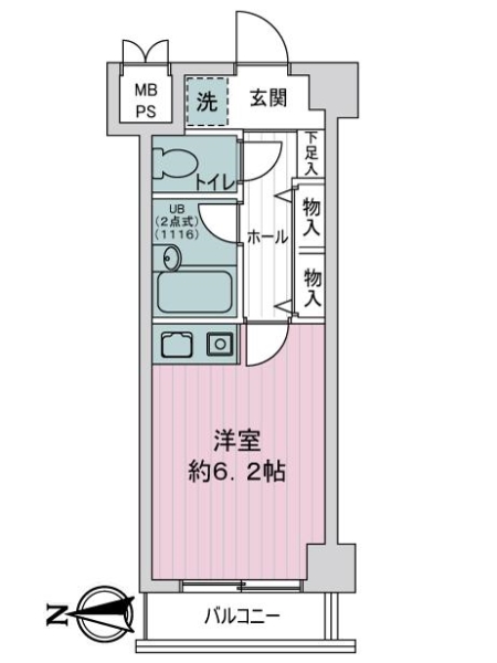 ライオンズマンション東山１番館の間取図