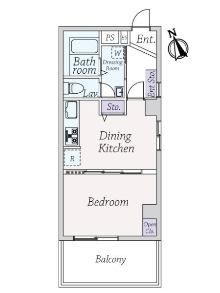 ライオンズマンション鶯谷第２の間取図