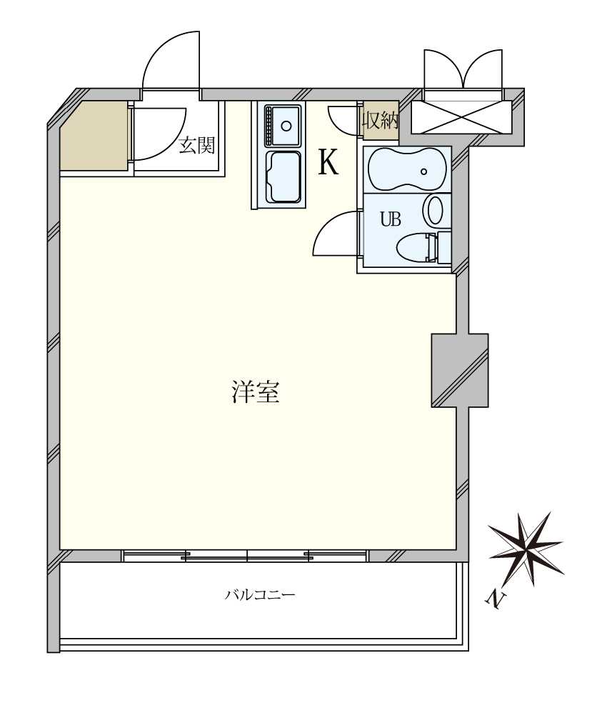 ストークメイジュの間取図