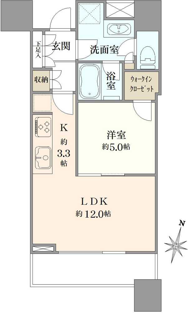 パークコート渋谷ザタワーの間取図