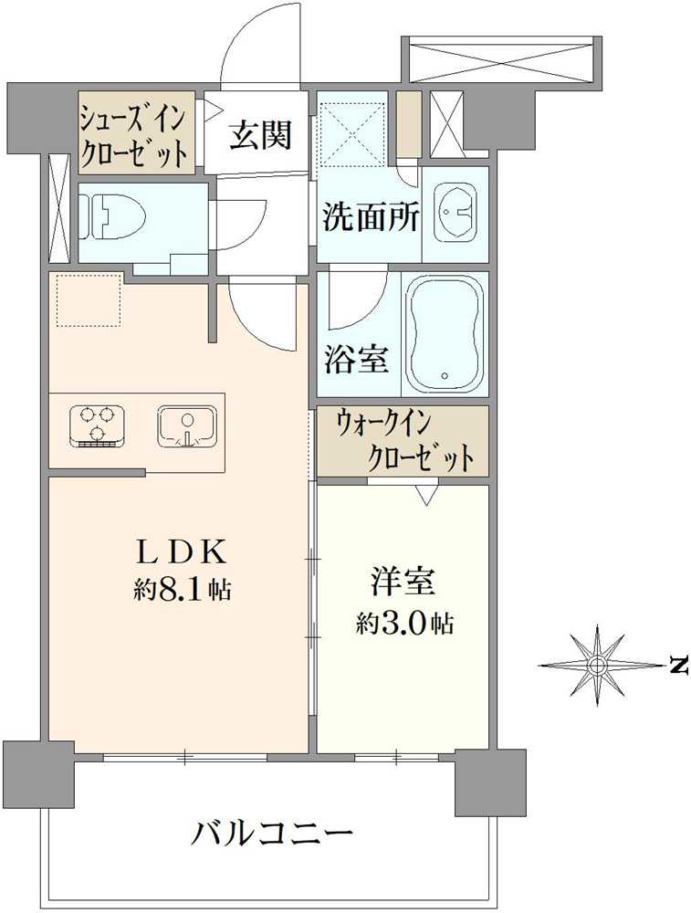 エクセレントシティ目白の間取図