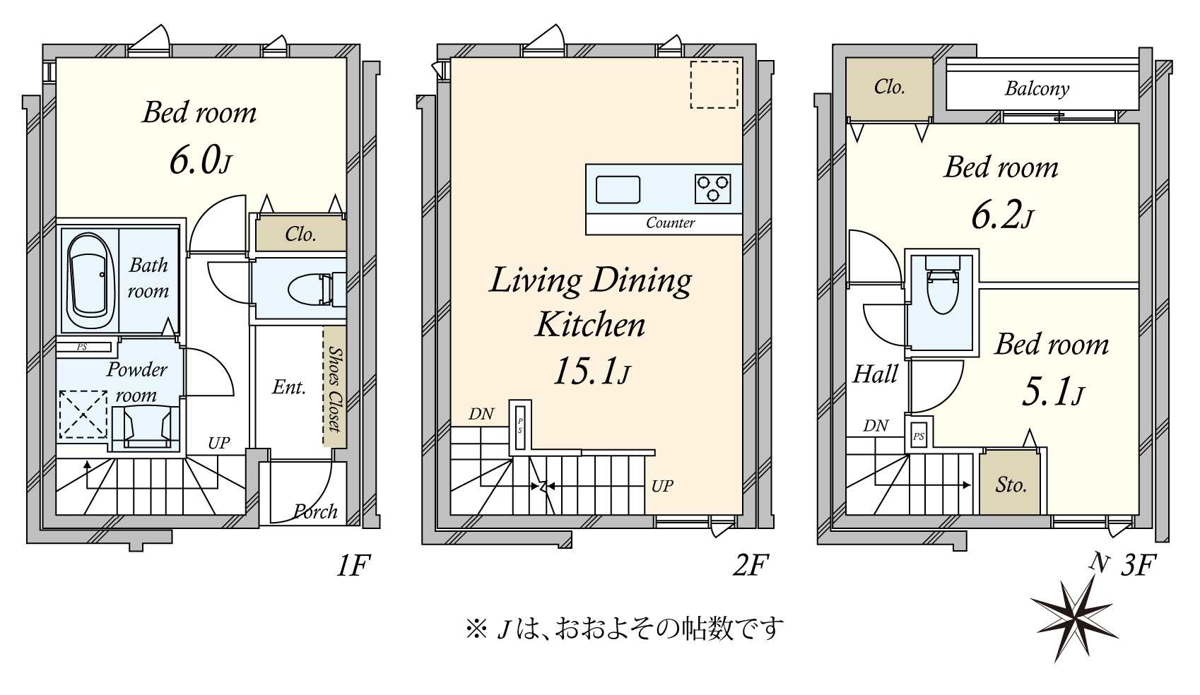 CONOIE田園調布本町の間取図