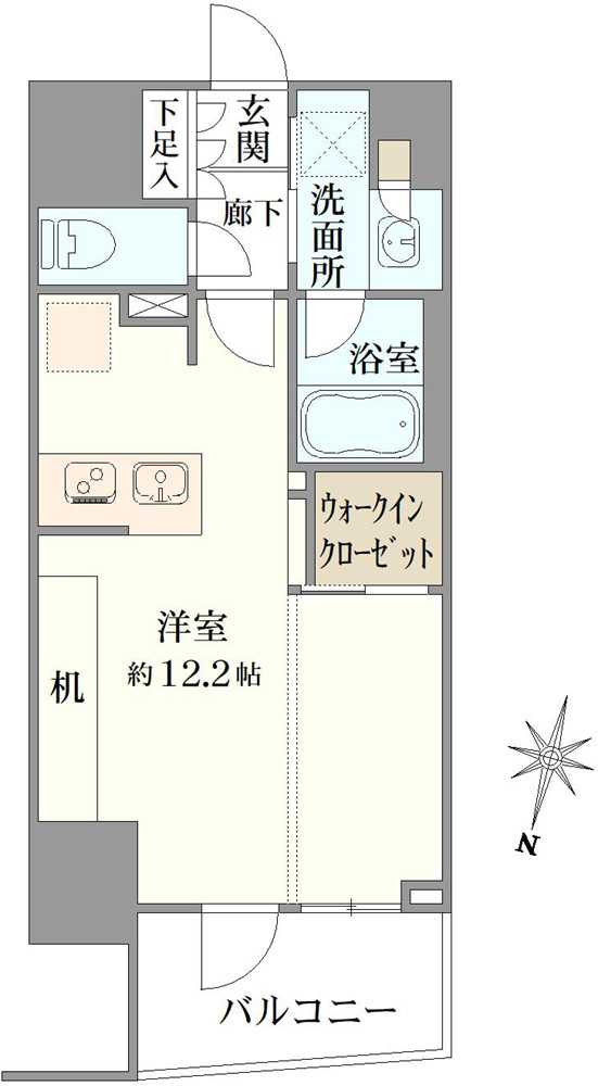 グランリビオ千代田平河町の間取図