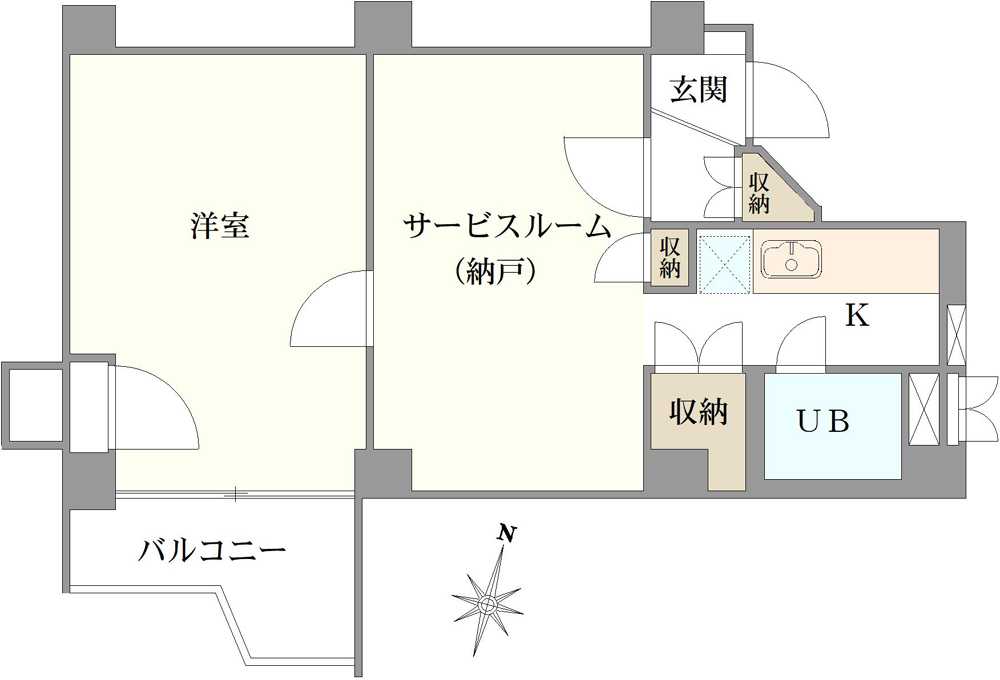 ソフトタウン白金の間取図