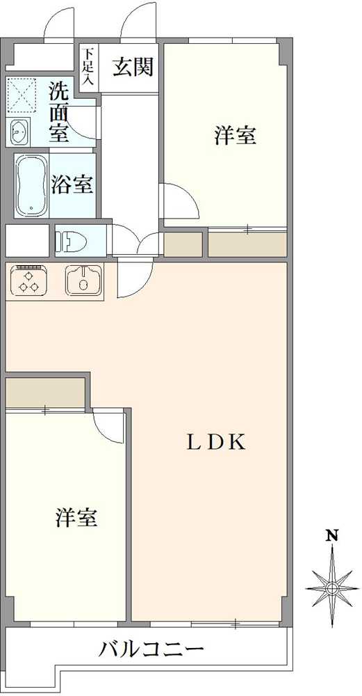 パサニアガーデン目白台の間取図
