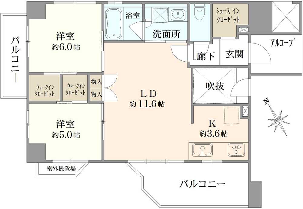 レ・ジェイド東向島の間取図