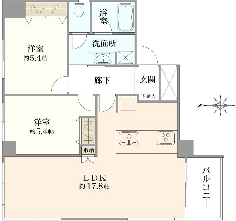 ハイム・シナジー仙川の間取図