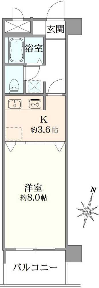 グラン・パレ魚崎の間取図