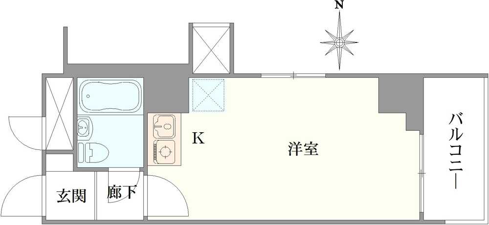 ライオンズマンション中野第3の間取図