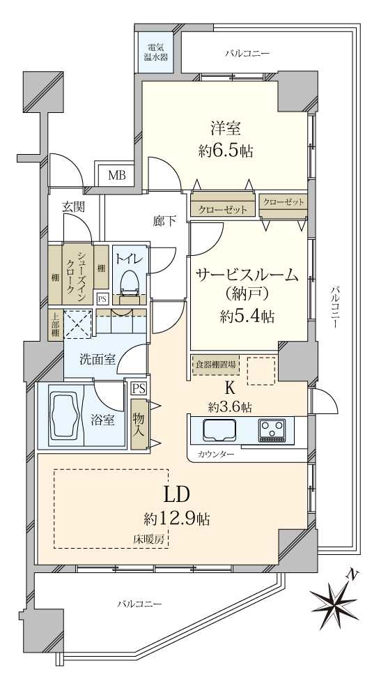 TOKYOシティトリエの間取図