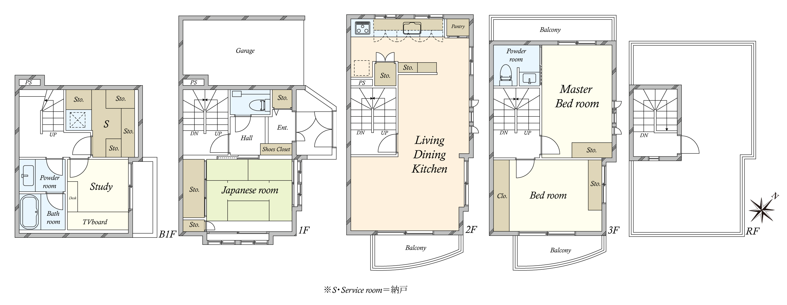 ロイヤルステージ市ヶ谷の間取図