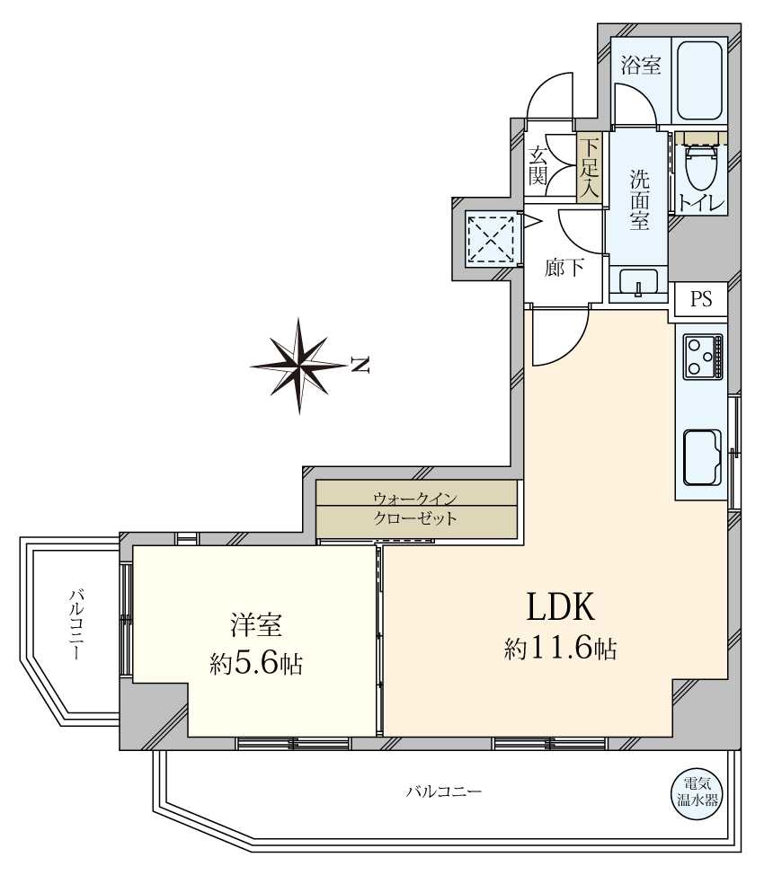 マンション第2木場の間取図