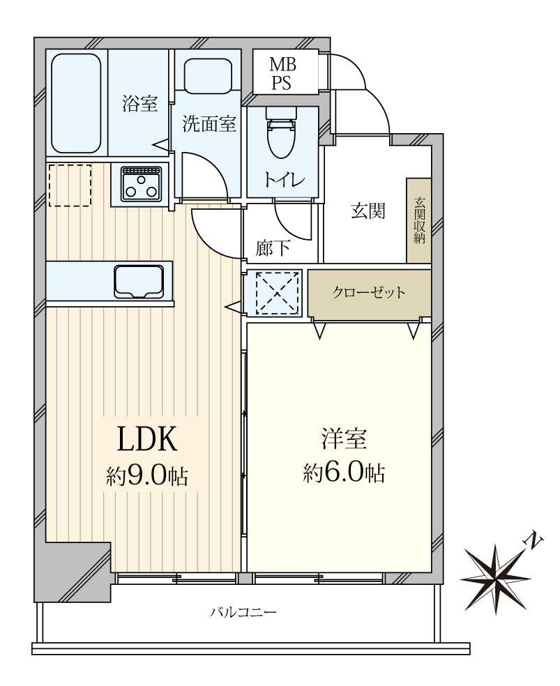 ソネット上池袋の間取図