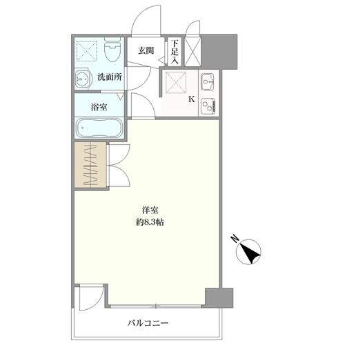エステート・モア・別府の間取図