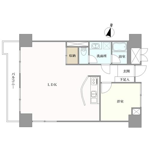 シヤンボール大名の間取図