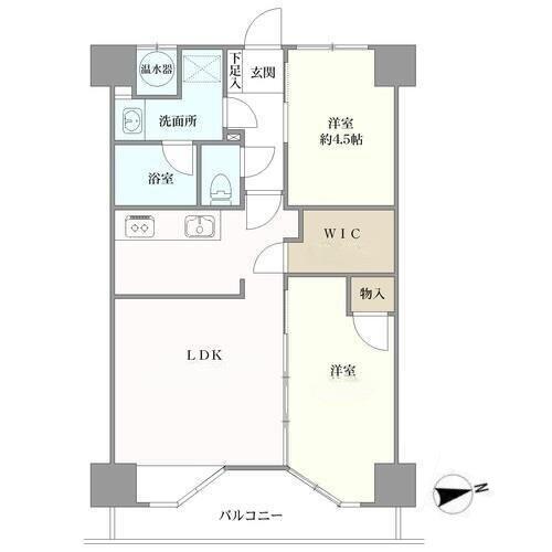 ロワールマンション空港南の間取図