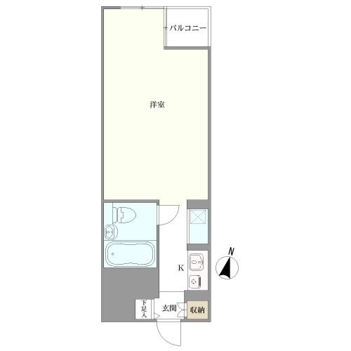 グレイス五反田の間取図