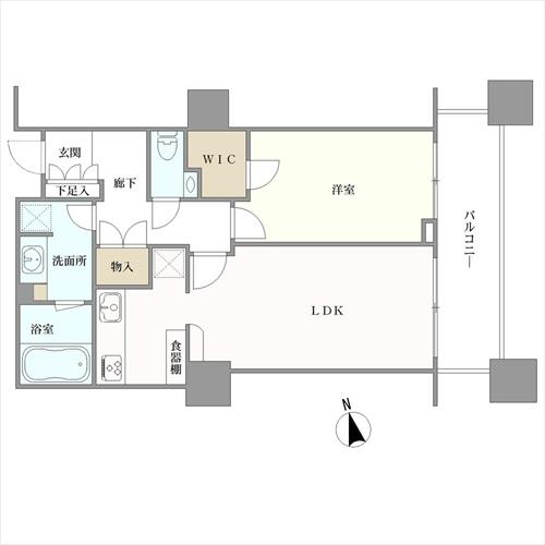 白金タワーの間取図
