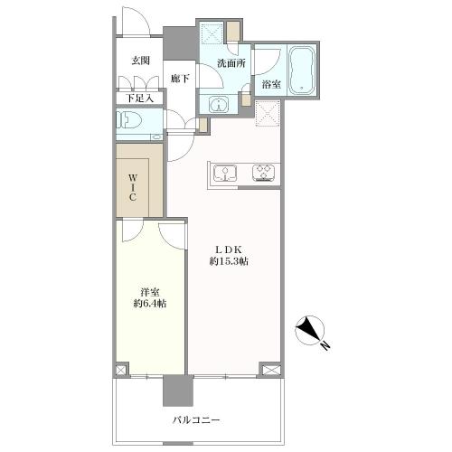 クロスエアタワーの間取図