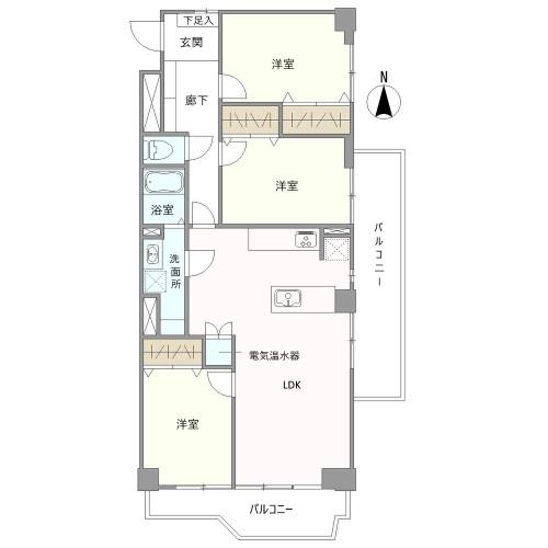シーアイマンション本郷の間取図
